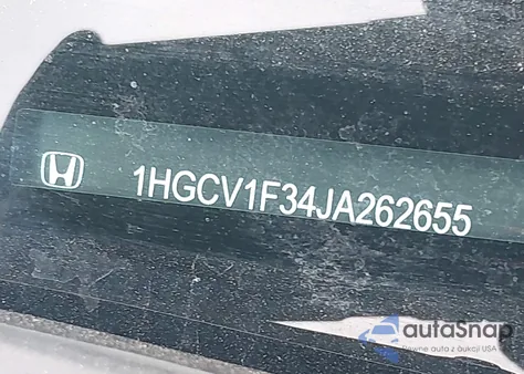 2018 Honda Accord Sport from USA, damaged, VIN 1HGCV1F34JA262655